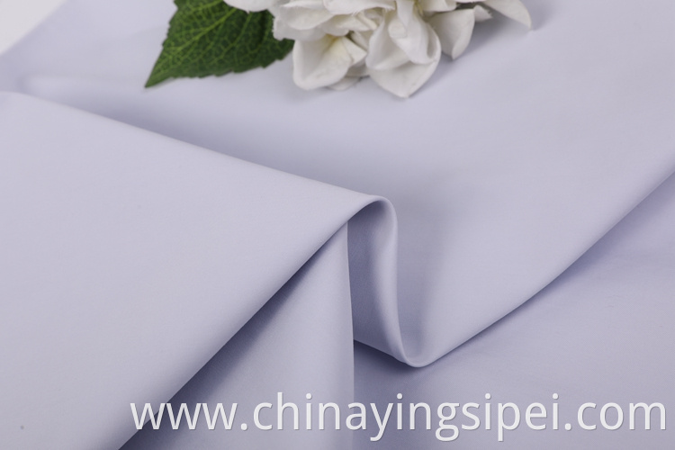 stocklot solid plain cotton polyester fabric 